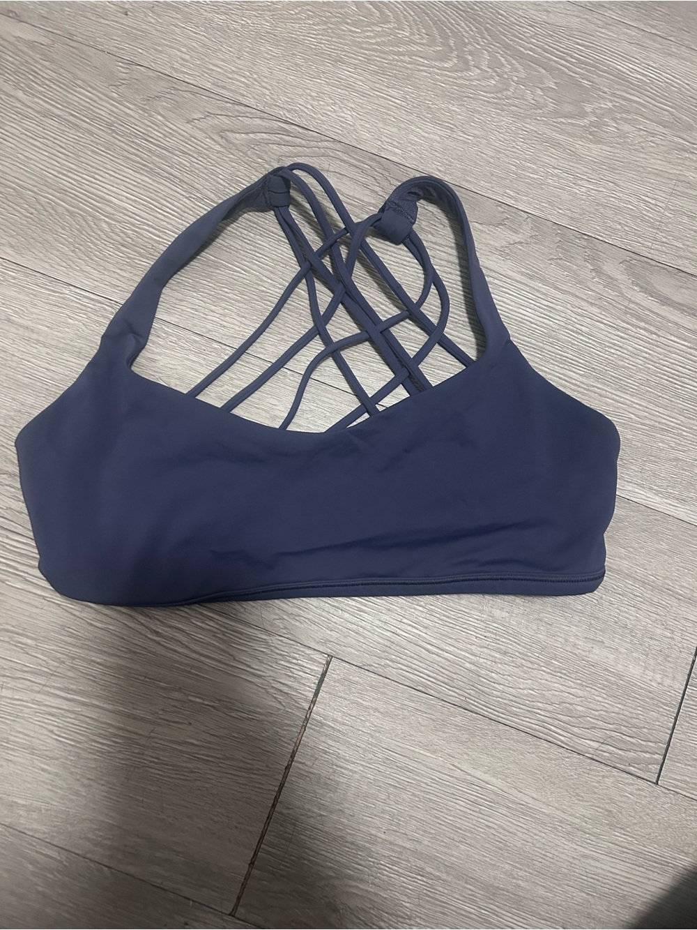 lululemon athletica Navy Strappy Sports Bra